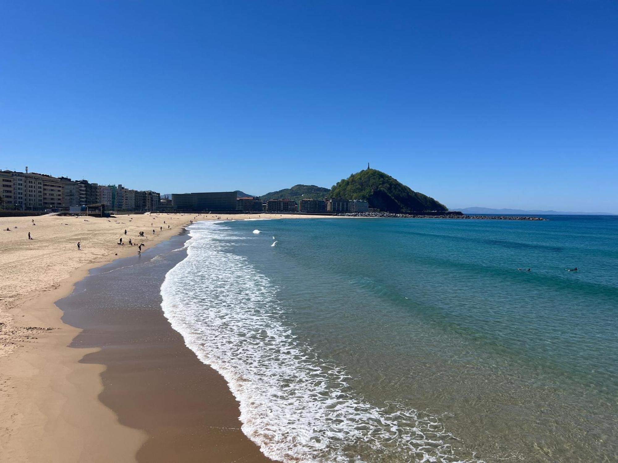 Sagues Beach Apartment San Sebastián Dış mekan fotoğraf