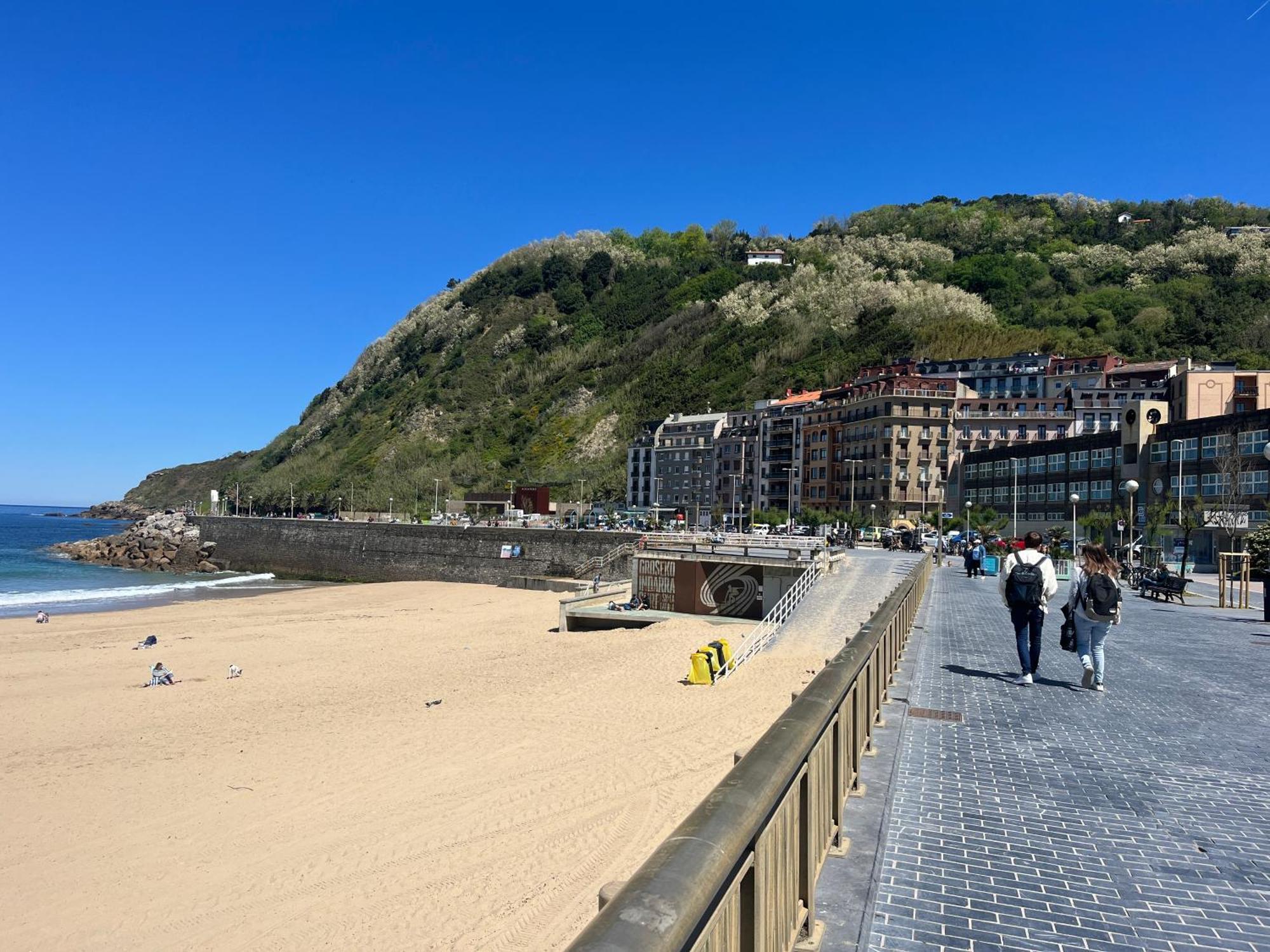Sagues Beach Apartment San Sebastián Dış mekan fotoğraf