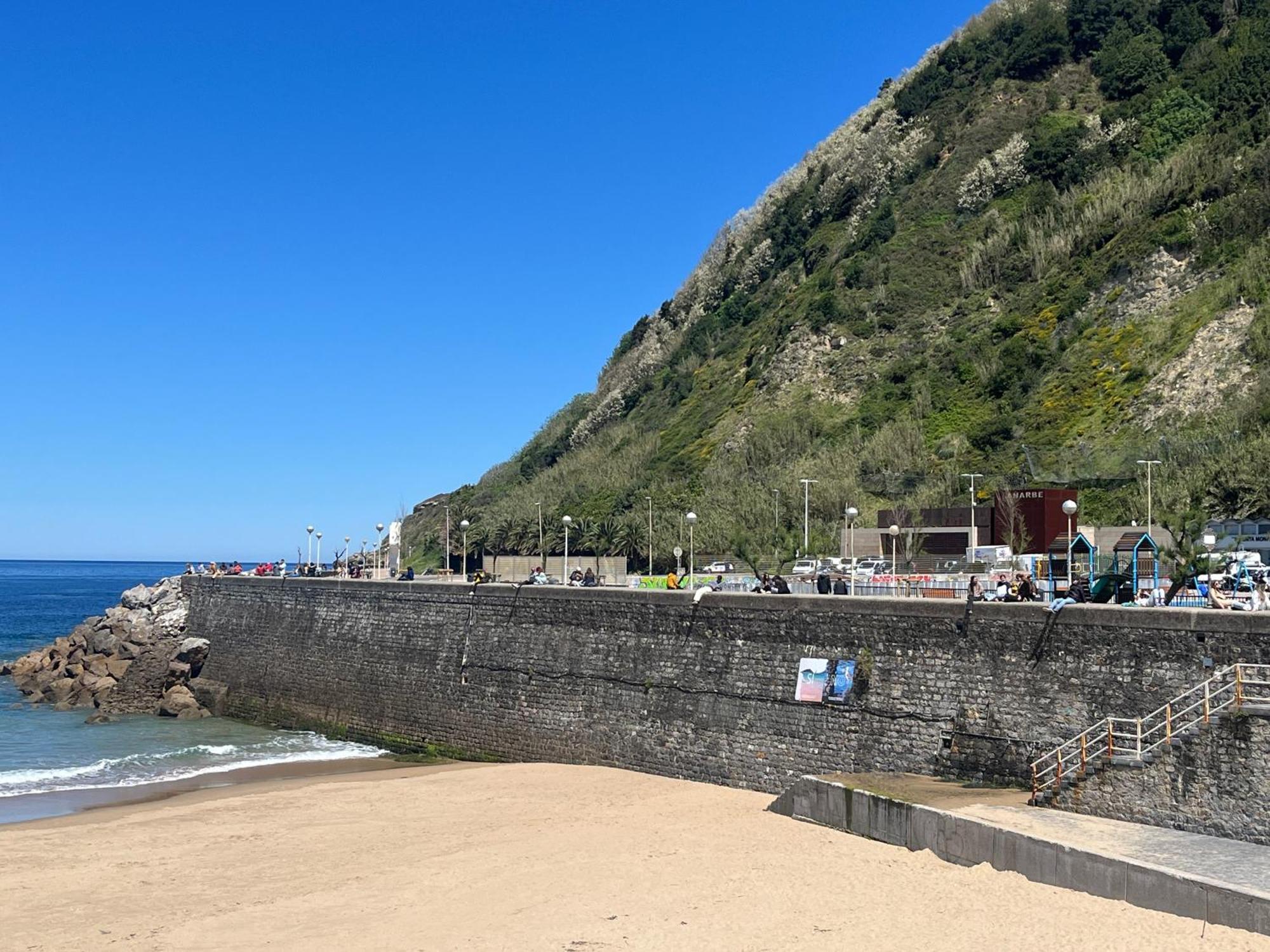 Sagues Beach Apartment San Sebastián Dış mekan fotoğraf